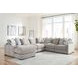 Aslan Court Pebble 6 Piece Sectional with Chaise