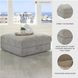Aslan Court Pebble Ottoman With Storage