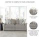 Aslan Court Pebble Modular Loveseat