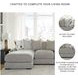 Aslan Court Pebble 3 Piece Sectional with LAF Chaise