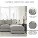Aslan Court Pebble 4 Piece Sectional