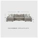Aslan Court Pebble 4 Piece Sectional