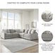 Aslan Court Pebble 5 Piece Sectional
