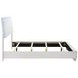 Felicity Gloss White Full Panel Bed With LED Lighting