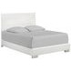 Felicity Gloss White Queen Panel Bed