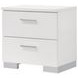 Felicity Gloss White Nightstand