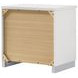 Felicity Gloss White Nightstand