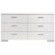 Felicity Gloss White Dresser