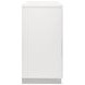 Felicity Gloss White Dresser
