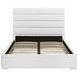 Felicity White California King Upholstered Platform Bed