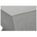 4125 Gray Square Accent Table