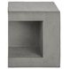 4130 Gray Square Accent Table