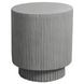 4148 Gray Round Accent Table