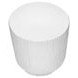 4149 White Round Accent Table