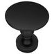 4162 Black Round Accent Table