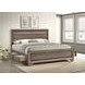 Kauffman Washed Taupe King Storage Panel Bed