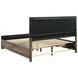 Kauffman Washed Taupe King Storage Panel Bed