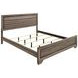 Kauffman Washed Taupe California King Panel Bed