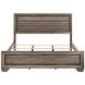 Kauffman Washed Taupe California King Panel Bed
