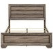 Kauffman Washed Taupe Queen Panel Bed