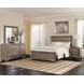 Kauffman Washed Taupe Queen Panel Bed