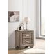 Kauffman Washed Taupe Nightstand