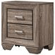 Kauffman Washed Taupe Nightstand