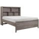 Woodrow Gray Queen Storage Wall Bed with Nightstand and Toybox