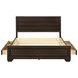 Fenbrook Dark Cocoa King Storage Panel Bed