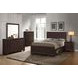 Fenbrook Dark Cocoa King Storage Panel Bed