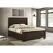Fenbrook Dark Cocoa Queen Storage Panel Bed