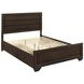 Fenbrook Dark Cocoa Queen Storage Panel Bed