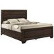 Fenbrook Dark Cocoa Queen Storage Panel Bed