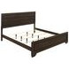 Fenbrook Dark Cocoa King Panel Bed