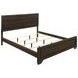 Kauffman Dark Cocoa California King Panel Bed