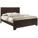 Kauffman Dark Cocoa California King Panel Bed