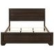 Kauffman Dark Cocoa California King Panel Bed
