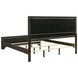 Kauffman Dark Cocoa California King Panel Bed