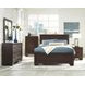 Fenbrook Dark Cocoa Queen Panel Bed