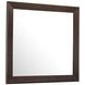 Fenbrook Dark Cocoa Mirror