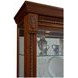 20485 Rich Cherry Two Way Sliding Door Curio Cabinet