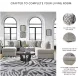 Calnita Sisal 2 Piece Sectional with RAF Chaise