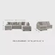 Calnita Sisal 2 Piece Sectional with RAF Chaise