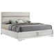 Miranda White California King Panel Bed