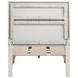 Miranda White Twin Platform Storage Bed