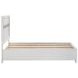 Miranda White Twin Platform Storage Bed