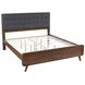 Robyn Dark Walnut King Panel Bed