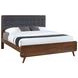 Robyn Dark Walnut King Panel Bed