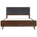 Robyn Dark Walnut King Panel Bed