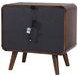 Robyn Dark Walnut Nightstand